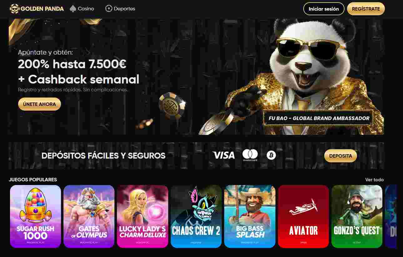 Golden Panda - Análisis detallado de los mejores csinos online en Colombia 2026